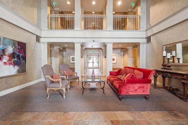 300 Hudson St Unit 109, Denver, CO 80220 - community lobby with a high ceiling
