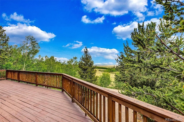 1424 Bluestem Way, Fairplay, CO 80440 - view of deck