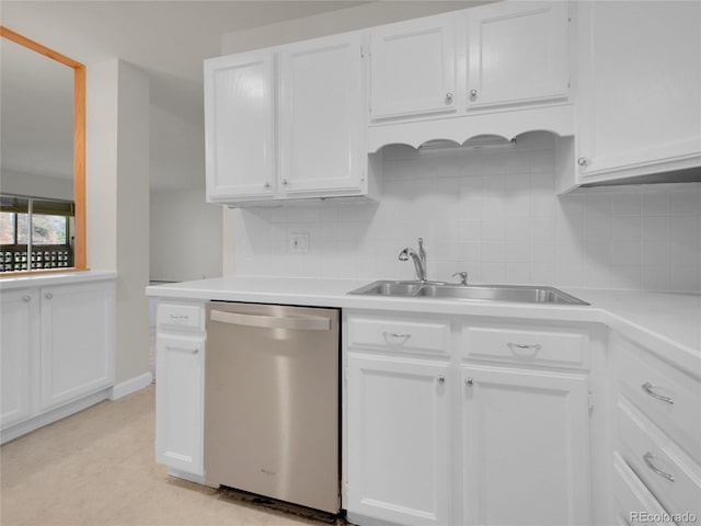 3144 S Wheeling Way Unit 206, Aurora, CO 80014 - kitchen featuring dishwasher and white cabinets