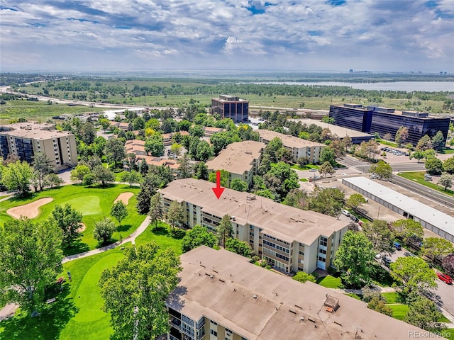 3144 S Wheeling Way Unit 206, Aurora, CO 80014 - aerial view of a golf course and apartment complex / building
