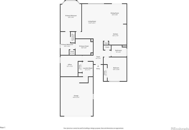 4561 Hope Cir, Broomfield, CO 80023 - view of home floor plan