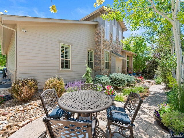 13645 Osage Ct, Broomfield, CO 80023 - view of patio with outdoor dining area