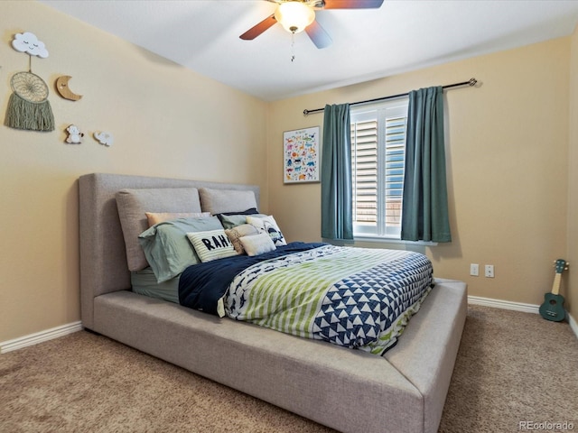 885 Sage Sparrow Cir, Highlands Ranch, CO 80129 - bedroom featuring carpet and a ceiling fan