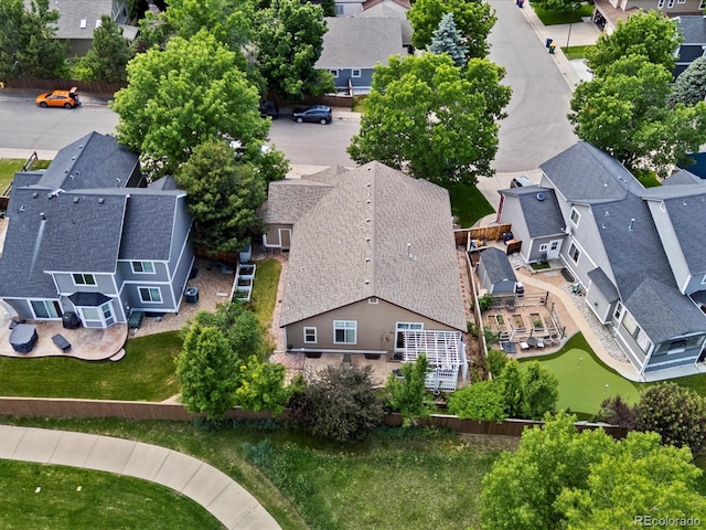885 Sage Sparrow Cir, Highlands Ranch, CO 80129 - aerial view of residential area