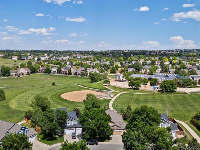 885 Sage Sparrow Cir, Highlands Ranch, CO 80129 - aerial perspective of suburban area