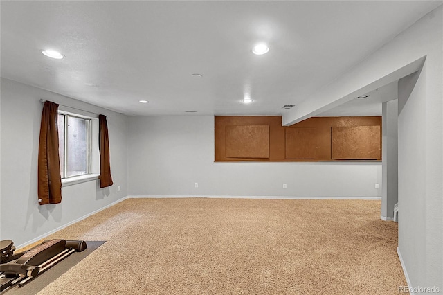 3163 E 133rd Ave, Thornton, CO 80241 - empty room with light carpet and recessed lighting