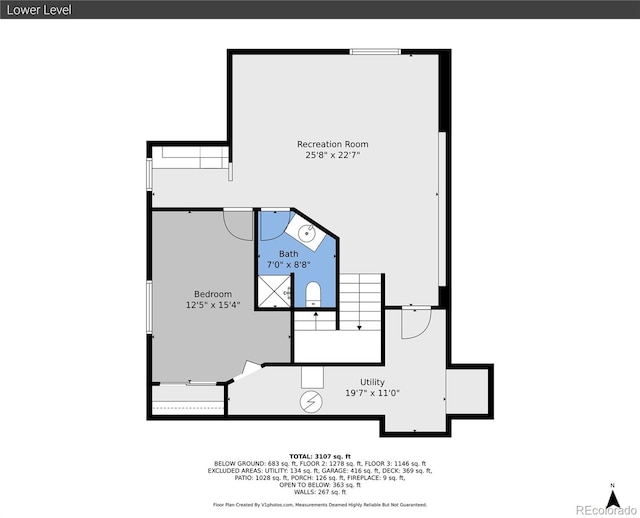 3163 E 133rd Ave, Thornton, CO 80241 - view of room layout