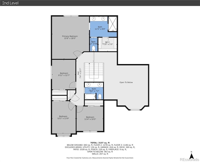 3163 E 133rd Ave, Thornton, CO 80241 - view of property floor plan