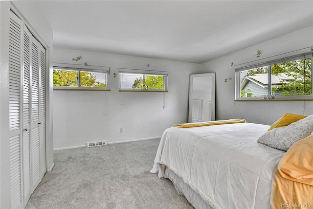 12355 E Arkansas Pl, Aurora, CO 80012 - carpeted bedroom with multiple windows, baseboards, and a closet