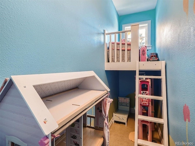 930 Kearney St, Denver, CO 80220 - carpeted bedroom featuring a textured wall