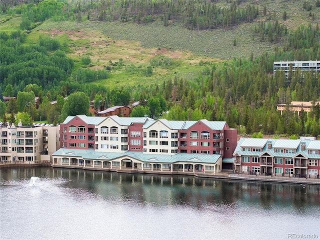 22174 US Highway 6 Unit 7, Dillon, CO 80435 - bird's eye view of a large body of water and a forest