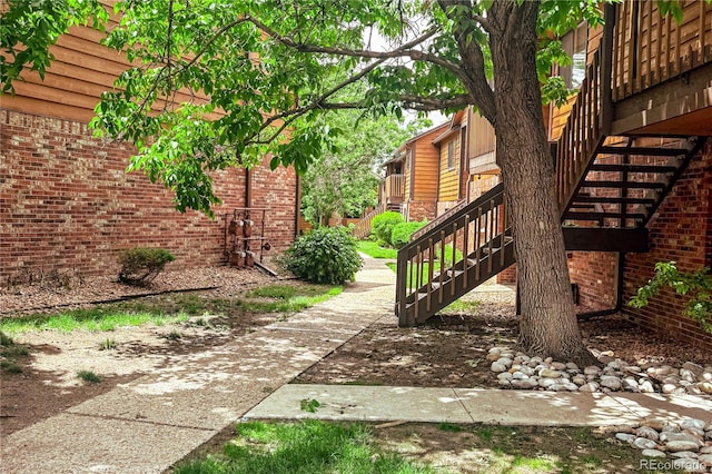 2261 S Buckley Rd Unit 102, Aurora, CO 80013 - view of patio / terrace with stairway