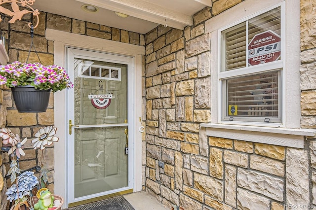 12835 Mayfair Way Unit C, Englewood, CO 80112 - property entrance with stone siding