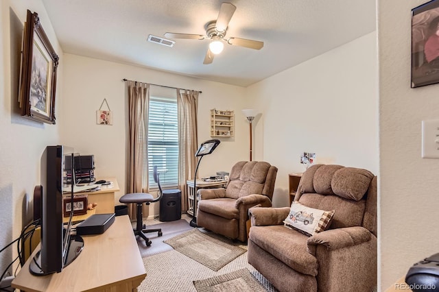 12835 Mayfair Way Unit C, Englewood, CO 80112 - carpeted office featuring a ceiling fan