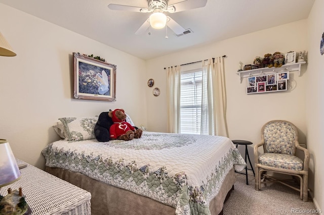 12835 Mayfair Way Unit C, Englewood, CO 80112 - carpeted bedroom with a ceiling fan