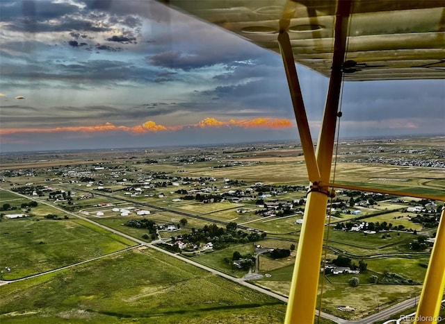 4627 Cathy Ln, Erie, CO 80516 - aerial view at dusk