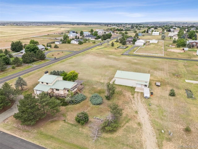 4627 Cathy Ln, Erie, CO 80516 - aerial view of property and surrounding area with rural landscape