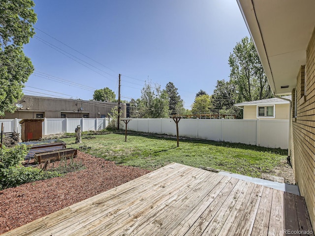2617 Cedar Dr, Loveland, CO 80538 - view of wooden terrace