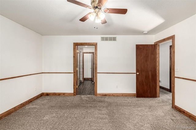 1155 Black Hawk Rd, Eaton, CO 80615 - carpeted empty room featuring a ceiling fan and a smoke detector
