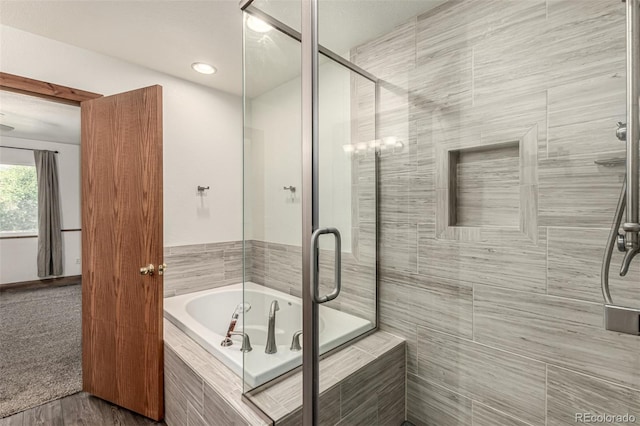 1155 Black Hawk Rd, Eaton, CO 80615 - bathroom featuring a stall shower and a bath