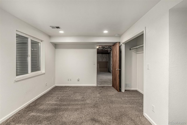 1155 Black Hawk Rd, Eaton, CO 80615 - unfurnished bedroom with carpet, recessed lighting, and a closet