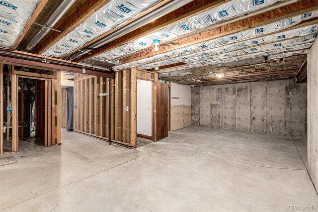 1155 Black Hawk Rd, Eaton, CO 80615 - view of unfinished basement