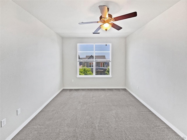 4100 Albion St Unit 523, Denver, CO 80216 - empty room featuring carpet and ceiling fan
