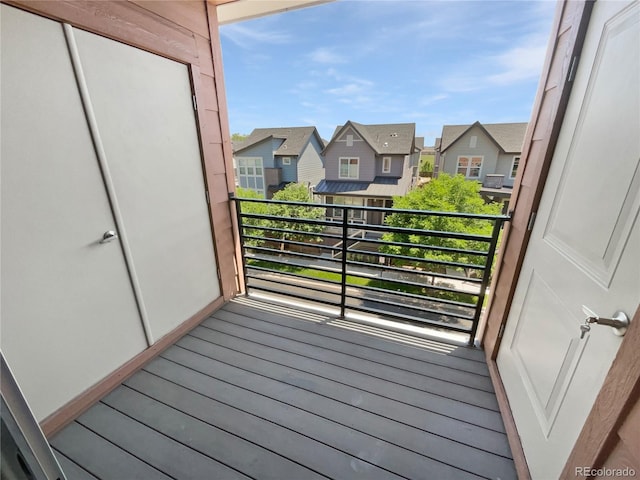 4100 Albion St Unit 523, Denver, CO 80216 - balcony featuring a residential view