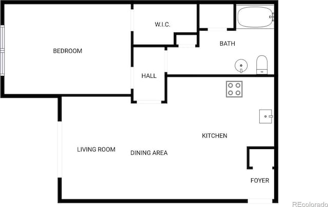 4100 Albion St Unit 523, Denver, CO 80216 - view of room layout