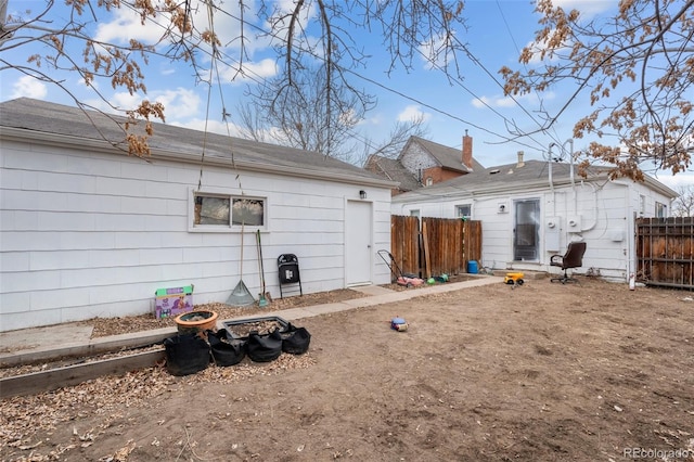 view of rear view of house