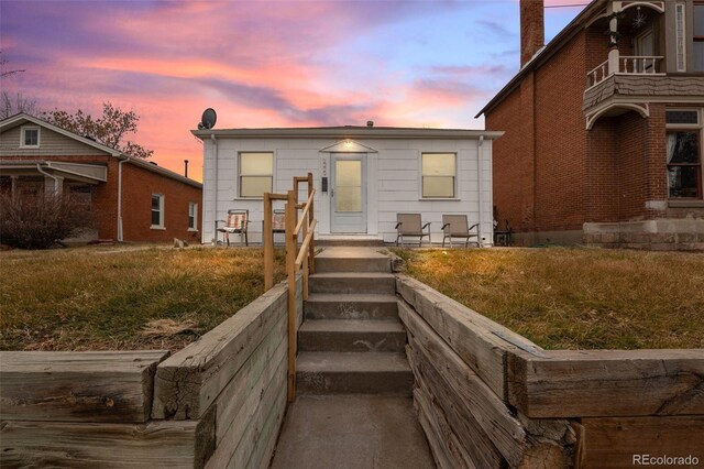 view of rear view of house