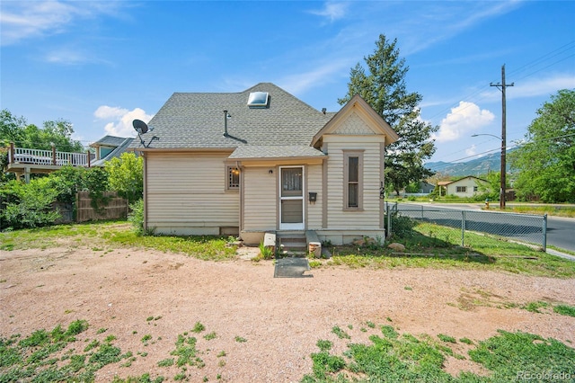 125 S Limit St, Colorado Springs, CO 80905 - view of front of house with entry steps and a shingled roof