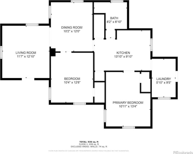 125 S Limit St, Colorado Springs, CO 80905 - home floor plan
