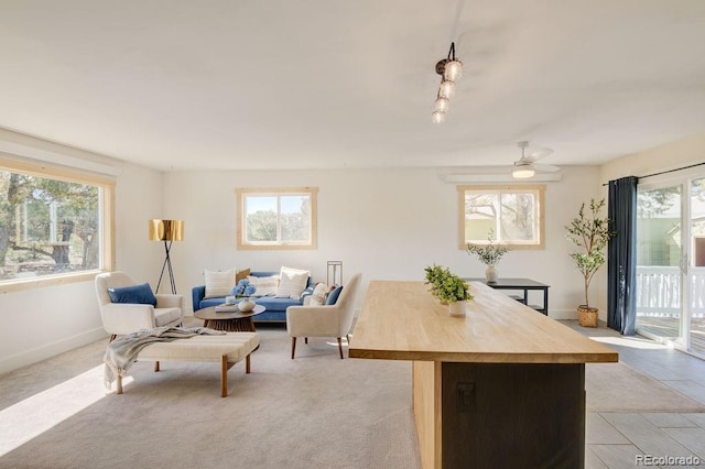 31252 County Road 384a, Buena Vista, CO 81211 - dining room featuring baseboards and ceiling fan