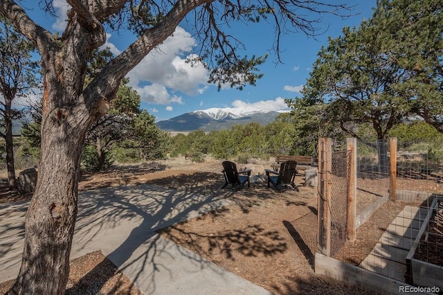 31252 County Road 384a, Buena Vista, CO 81211 - view of yard with a mountain view
