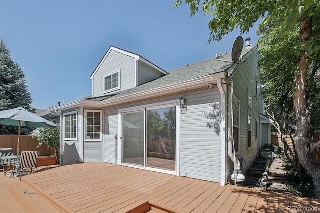 7664 S Ivanhoe Way, Centennial, CO 80112 - view of wooden terrace