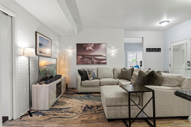 2511 S Bahama Cir Unit A, Aurora, CO 80013 - living area with wood finished floors
