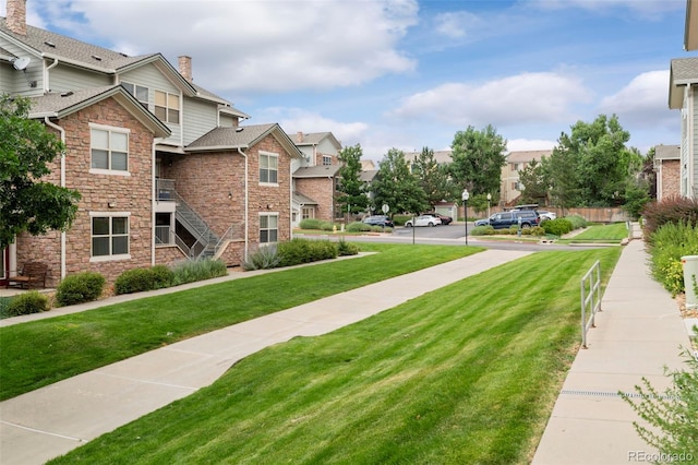 2511 S Bahama Cir Unit A, Aurora, CO 80013 - view of community featuring a residential view and a yard