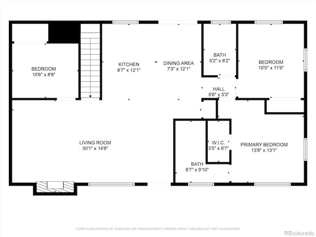 7952 Zuni St, Denver, CO 80221 - property floor plan