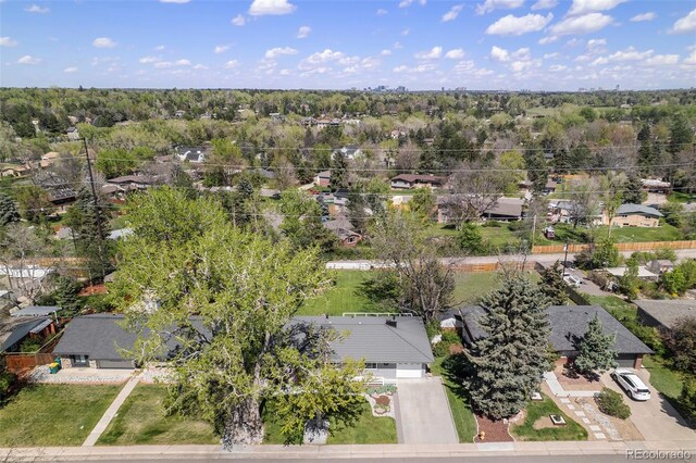 6150 S Southwood Dr, Centennial, CO 80121 - aerial view of residential area