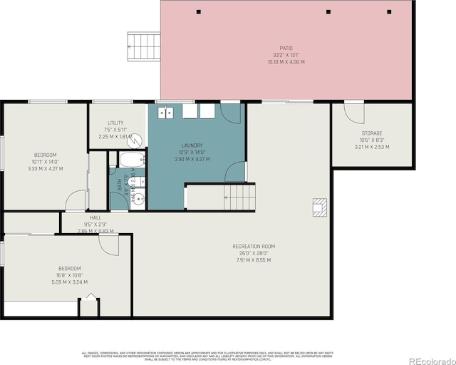 6150 S Southwood Dr, Centennial, CO 80121 - home floor plan