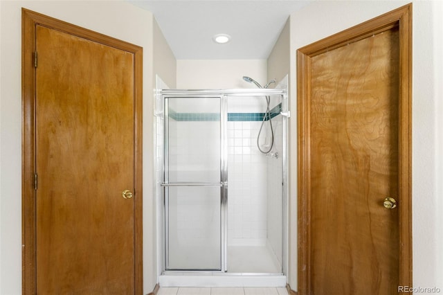 19817 E Prentice Ave, Centennial, CO 80015 - full bath featuring a shower stall and tile patterned flooring