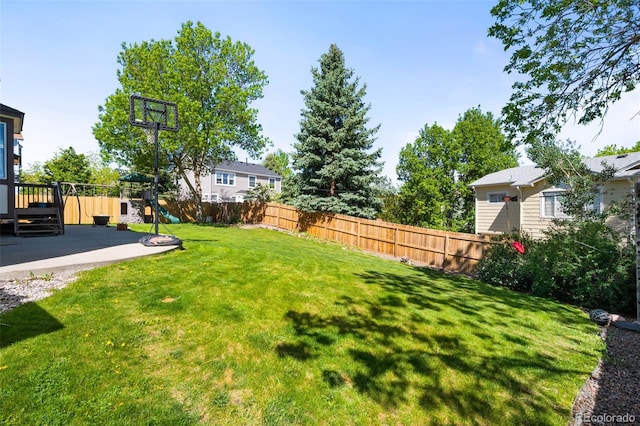 19817 E Prentice Ave, Centennial, CO 80015 - view of yard featuring a playground and a deck