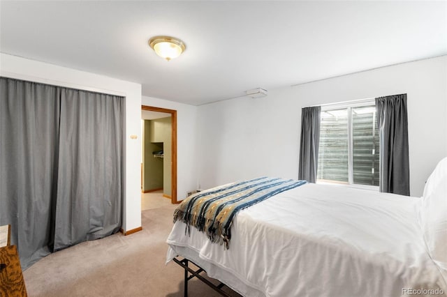 19817 E Prentice Ave, Centennial, CO 80015 - bedroom featuring light carpet and baseboards
