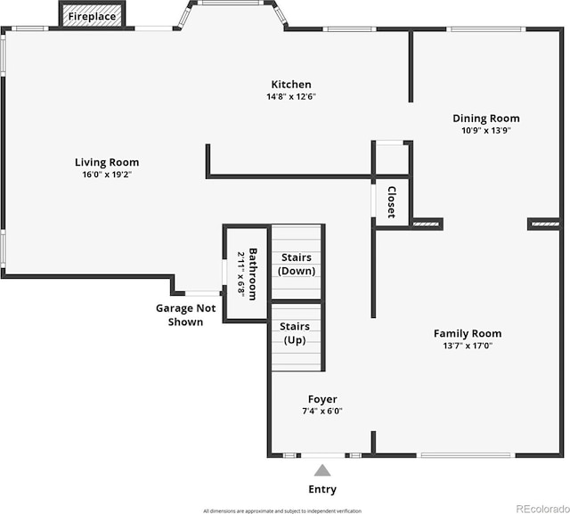 19817 E Prentice Ave, Centennial, CO 80015 - home floor plan