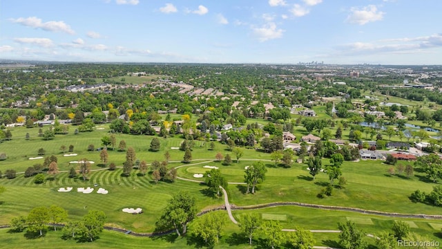 41 Eagle Dr, Littleton, CO 80123 - aerial view of a local golf course and a tree filled landscape