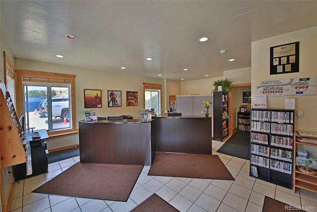 view of reception area