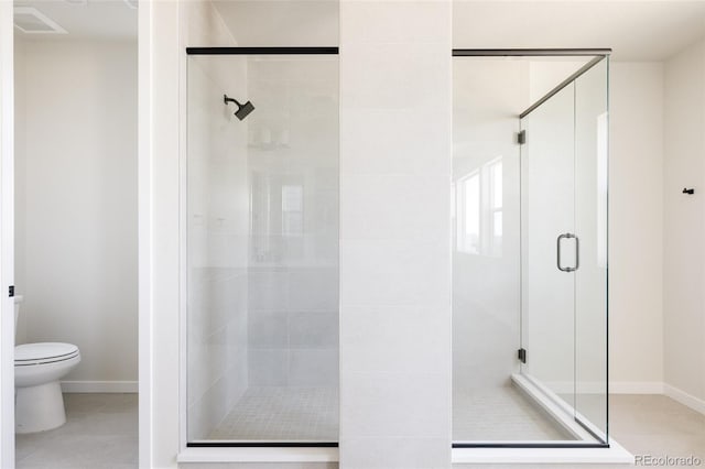 11324 Alla Breve Cir, Lone Tree, CO 80134 - bathroom featuring toilet and a shower stall