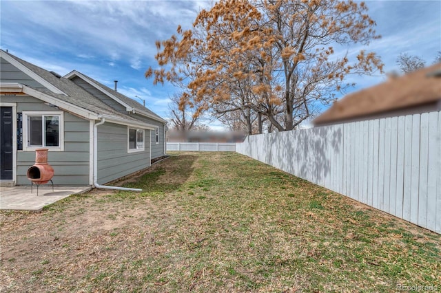 6660 Locust St, Commerce City, CO 80022 - view of yard with a patio and a fenced backyard