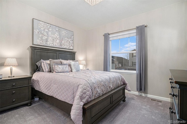 bedroom featuring carpet floors